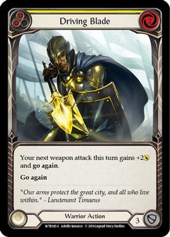 Driving Blade (Yellow) [WTR145-C] (Welcome to Rathe)  Alpha Print Normal-1