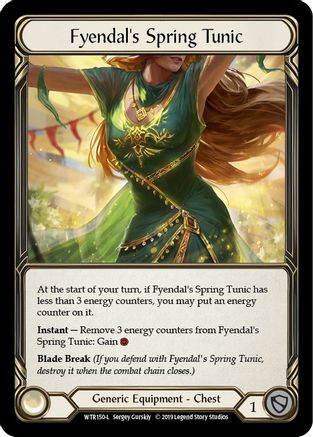 Fyendal's Spring Tunic [U-WTR150] (Welcome to Rathe Unlimited)  Unlimited Rainbow Foil-3