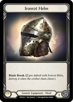 Ironrot Helm [WTR155-C] (Welcome to Rathe)  Alpha Print Cold Foil-1