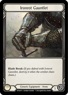Ironrot Gauntlet [WTR157-C] (Welcome to Rathe)  Alpha Print Cold Foil-1