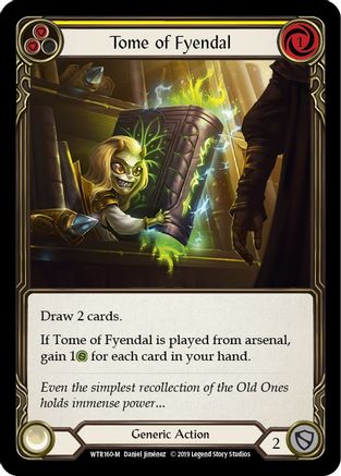 Tome of Fyendal [WTR160-M] (Welcome to Rathe)  Alpha Print Normal-1
