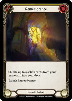 Remembrance [WTR163-S] (Welcome to Rathe)  Alpha Print Rainbow Foil-1