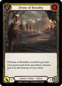 Drone of Brutality (Yellow) [WTR165-R] (Welcome to Rathe)  Alpha Print Normal-1