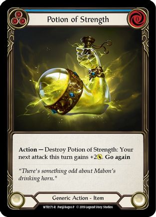 Potion of Strength [U-WTR171] (Welcome to Rathe Unlimited)  Unlimited Rainbow Foil-3