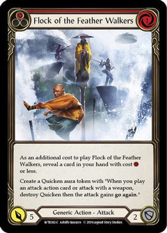 Flock of the Feather Walkers (Red) [WTR182-C] (Welcome to Rathe)  Alpha Print Rainbow Foil-1