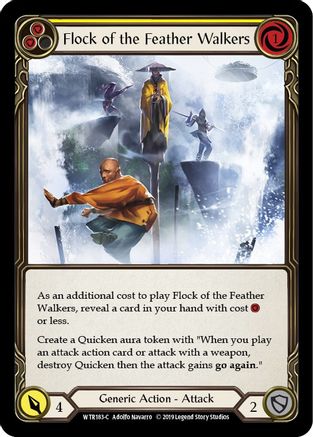 Flock of the Feather Walkers (Yellow) [WTR183-C] (Welcome to Rathe)  Alpha Print Normal-1
