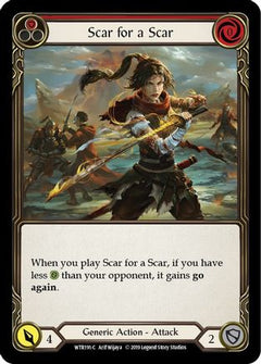 Scar for a Scar (Red) [U-WTR191] (Welcome to Rathe Unlimited)  Unlimited Rainbow Foil-3