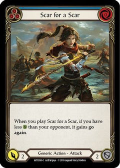 Scar for a Scar (Blue) [U-WTR193] (Welcome to Rathe Unlimited)  Unlimited Rainbow Foil-3
