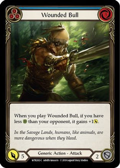 Wounded Bull (Blue) [WTR202-C] (Welcome to Rathe)  Alpha Print Normal-1