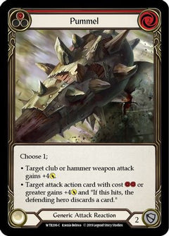 Pummel (Red) [U-WTR206] (Welcome to Rathe Unlimited)  Unlimited Rainbow Foil-3