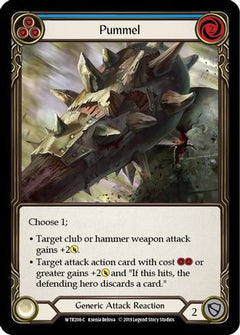 Pummel (Blue) [WTR208-C] (Welcome to Rathe)  Alpha Print Rainbow Foil-1