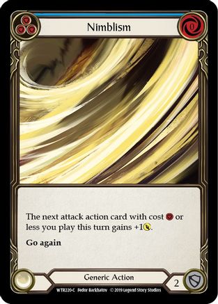 Nimblism (Blue) [U-WTR220] (Welcome to Rathe Unlimited)  Unlimited Normal-3