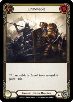Unmovable (Yellow) [U-WTR213] (Welcome to Rathe Unlimited)  Unlimited Rainbow Foil-3