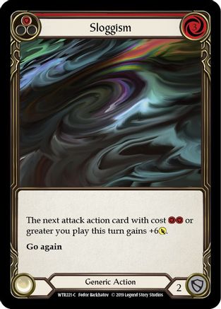 Sloggism (Red) [U-WTR221] (Welcome to Rathe Unlimited)  Unlimited Rainbow Foil-3