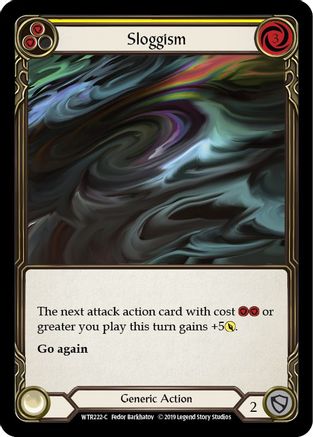 Sloggism (Yellow) [WTR222-C] (Welcome to Rathe)  Alpha Print Normal-1