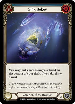 Sink Below (Blue) [WTR217-C] (Welcome to Rathe)  Alpha Print Rainbow Foil-1