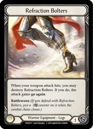 Refraction Bolters [TEA007-C] (Dorinthea Hero Deck)  1st Edition Normal-1