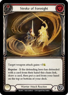 Stroke of Foresight (Red) [TEA009-C] (Dorinthea Hero Deck)  1st Edition Normal-1