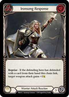 Ironsong Response (Blue) [TEA021-C] (Dorinthea Hero Deck)  1st Edition Normal-1