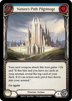 Nature's Path Pilgrimage (Blue) [TEA023-C] (Dorinthea Hero Deck)  1st Edition Normal-1