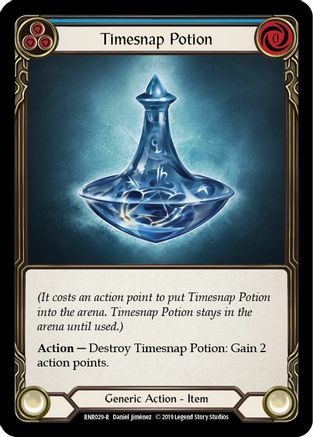 Timesnap Potion [RNR029-R] (Rhinar Hero Deck)  1st Edition Normal-1