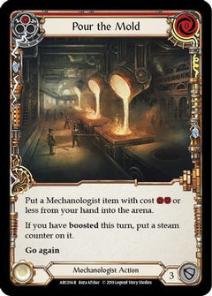 Pour the Mold (Red) [ARC014-R] (Arcane Rising)  1st Edition Normal-1