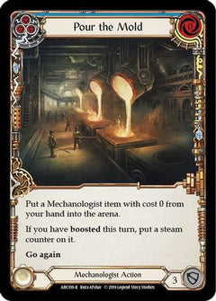 Pour the Mold (Blue) [ARC016-R] (Arcane Rising)  1st Edition Normal-1