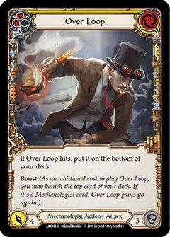 Over Loop (Yellow) [ARC021-C] (Arcane Rising)  1st Edition Rainbow Foil-1