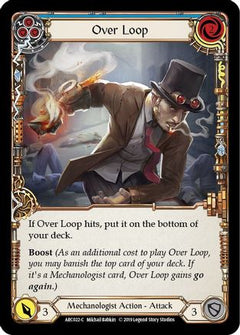 Over Loop (Blue) [U-ARC022] (Arcane Rising Unlimited)  Unlimited Rainbow Foil-1