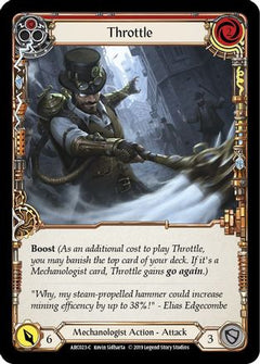 Throttle (Red) [U-ARC023] (Arcane Rising Unlimited)  Unlimited Rainbow Foil-1