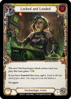 Locked and Loaded (Yellow) [U-ARC033] (Arcane Rising Unlimited)  Unlimited Rainbow Foil-1