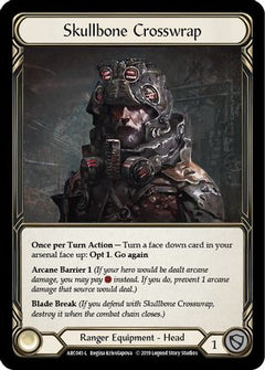 Skullbone Crosswrap [ARC041-L] (Arcane Rising)  1st Edition Cold Foil-1