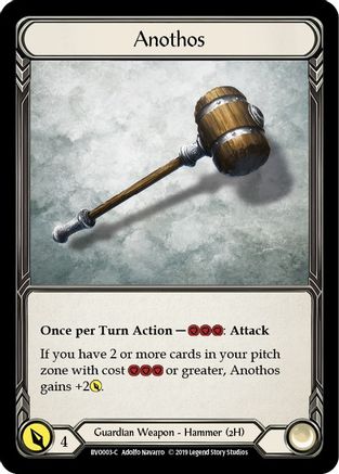 Anothos [BVO003-C] (Bravo Hero Deck)  1st Edition Normal-1