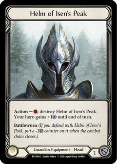 Helm of Isen's Peak [BVO004-C] (Bravo Hero Deck)  1st Edition Normal-1