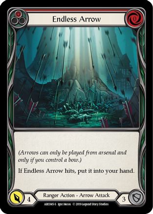 Endless Arrow [ARC045-S] (Arcane Rising)  1st Edition Normal-1