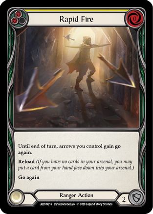 Rapid Fire [ARC047-S] (Arcane Rising)  1st Edition Normal-1