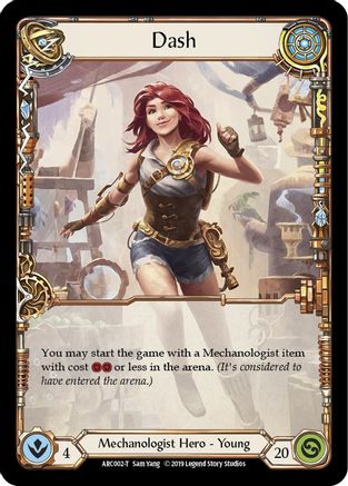 Dash // Viserai (ARC002) - Arcane Rising 1st Edition-1