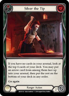 Silver the Tip (Red) [ARC051-R] (Arcane Rising)  1st Edition Normal-1