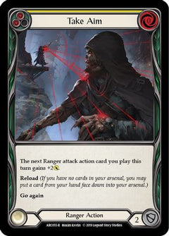 Take Aim (Yellow) [ARC055-R] (Arcane Rising)  1st Edition Normal-1