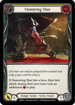 Hamstring Shot (Yellow) [U-ARC061] (Arcane Rising Unlimited)  Unlimited Rainbow Foil-1