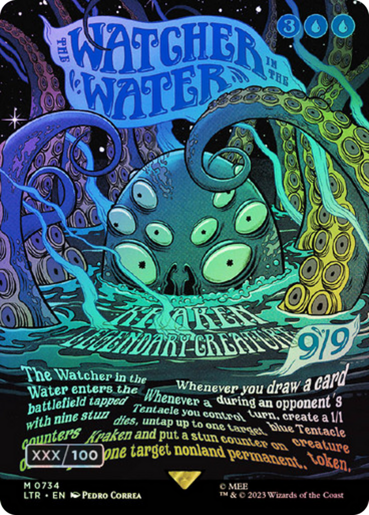 The Watcher in the Water (Borderless Poster) (Serialized) [The Lord of the Rings: Tales of Middle-Earth]-1