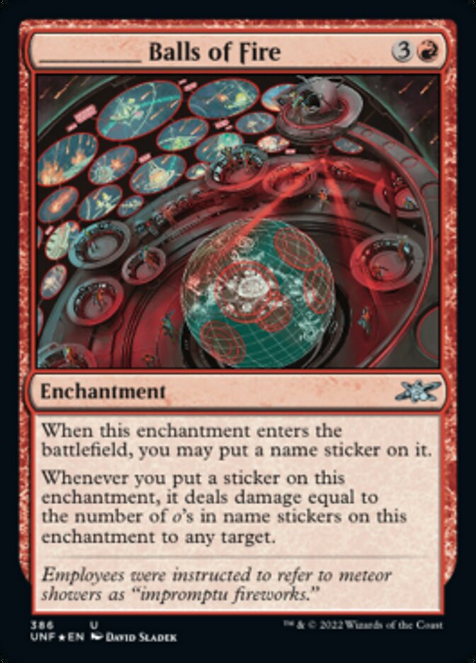 _____ Balls of Fire (Galaxy Foil) [Unfinity]-1