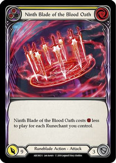 Ninth Blade of the Blood Oath [ARC082-S] (Arcane Rising)  1st Edition Normal-1