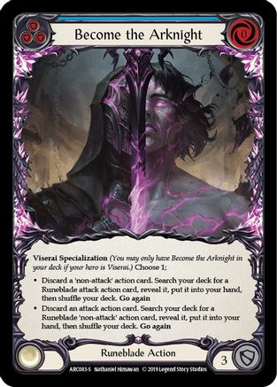 Become the Arknight [U-ARC083] (Arcane Rising Unlimited)  Unlimited Normal-1