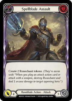 Spellblade Assault (Red) [ARC085-R] (Arcane Rising)  1st Edition Normal-1