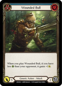 Wounded Bull (Blue) [BVO026-C] (Bravo Hero Deck)  1st Edition Normal-1