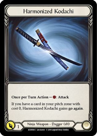 Harmonized Kodachi (Reverse) [KSU004-C] (Katsu Hero Deck)  1st Edition Normal-1