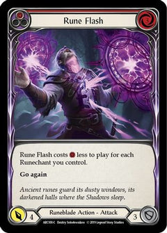 Rune Flash (Red) [U-ARC100] (Arcane Rising Unlimited)  Unlimited Rainbow Foil-1