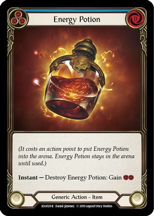 Energy Potion [KSU029-R] (Katsu Hero Deck)  1st Edition Normal-1