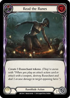 Read the Runes (Red) [U-ARC109] (Arcane Rising Unlimited)  Unlimited Rainbow Foil-1